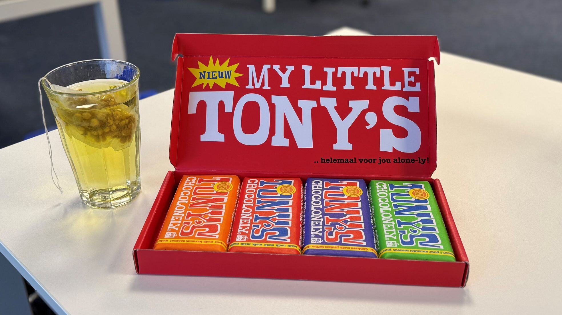 Tony Chocolonely komt met kleinere verpakking: My Little Tony’s